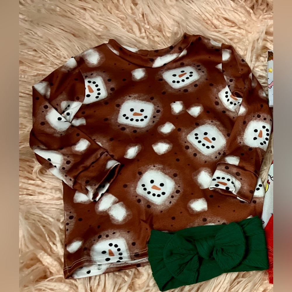 Baby Girl Dolman Long Sleeve Tshirt